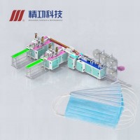 2020 high speed 1+2 nonwoven china n95 face mask making  machine automatic