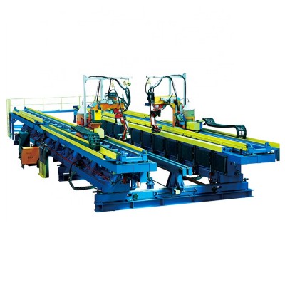 2020 h beam welding line machine corrugated web beam machine