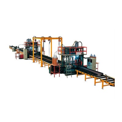 Comprehensive h-beam automatic welding machine production line