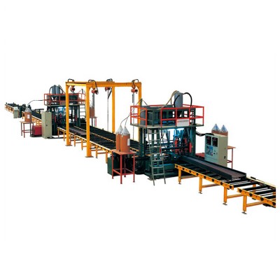 2020 high quality horizontal h beam welding production line